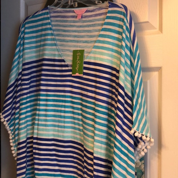 Lilly Striped Beach Coverup - Picture 3 of 3